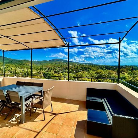 Les Restanques Vue Mer Pressoir 3131 Grimaud Kültér fotó