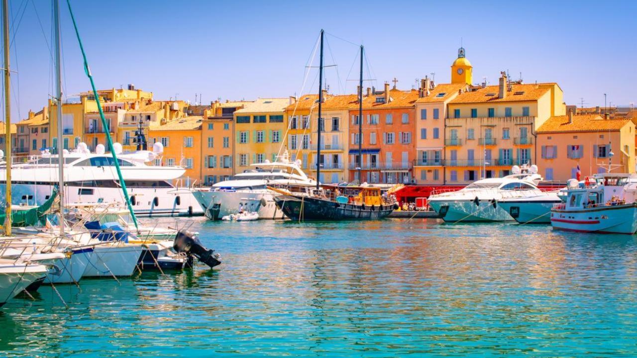 Les Restanques Vue Mer Pressoir 3131 Grimaud Kültér fotó