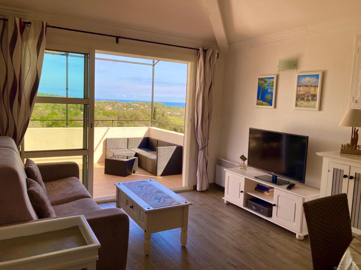 Les Restanques Vue Mer Pressoir 3131 Grimaud Kültér fotó