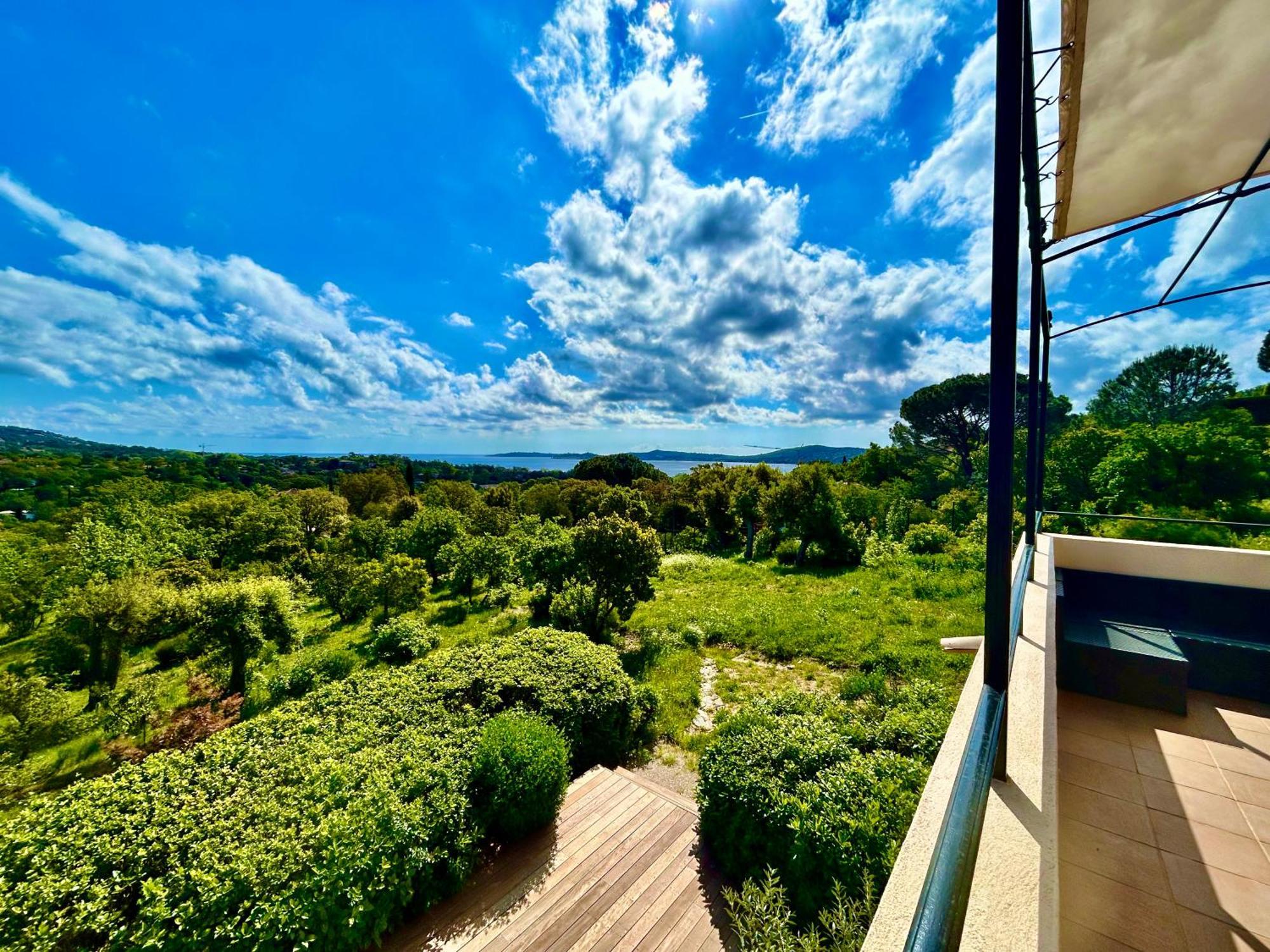 Les Restanques Vue Mer Pressoir 3131 Apartman Grimaud Kültér fotó